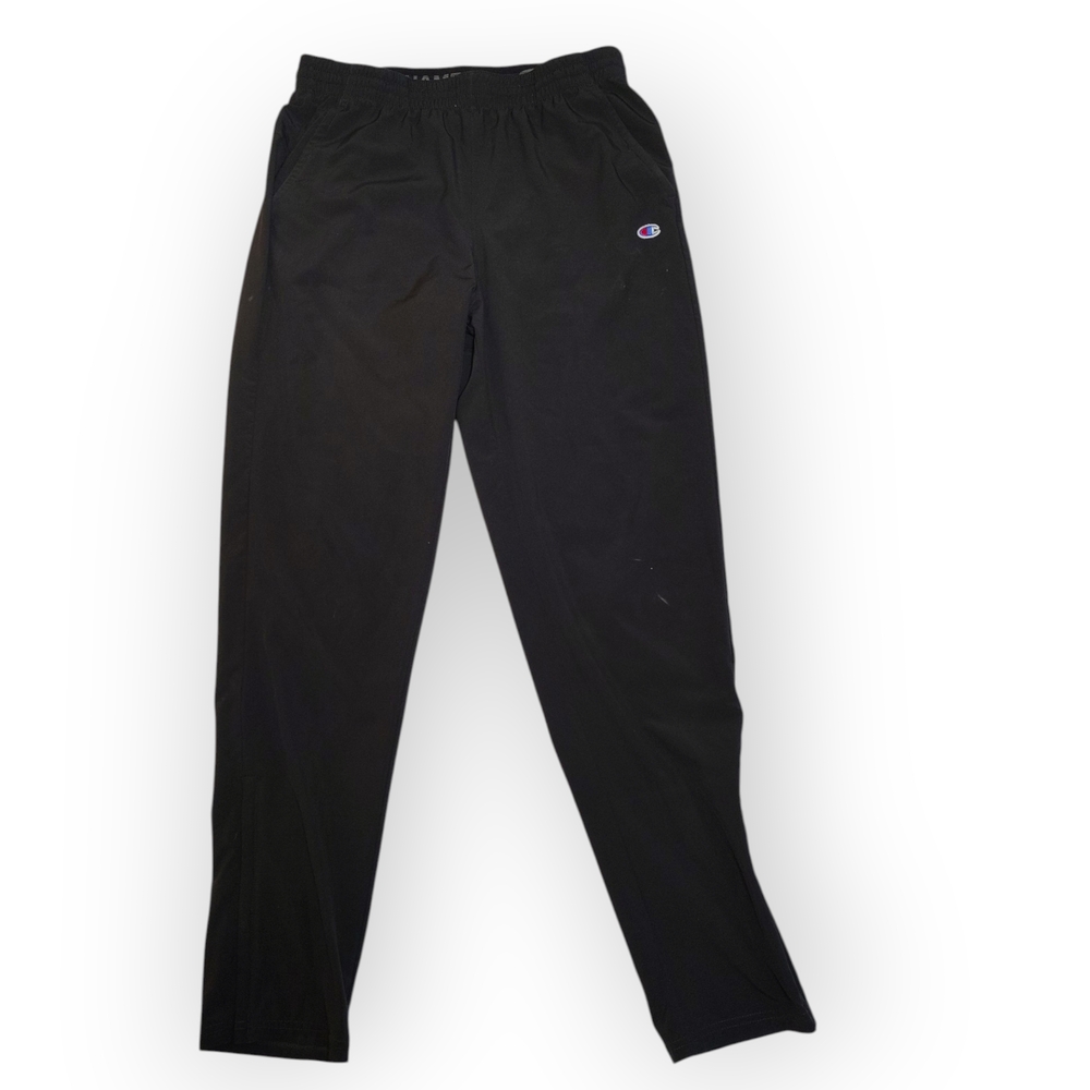 Champion Black Jogger Pants with Logo Waistband